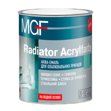 Акваемаль для опал-их пристроїв MGF Radiator Acrylfarbe 0,75л