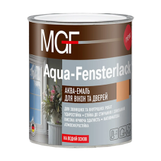 Акваэмаль для вікон та дверей  MGF Aqua-Fensterlack 0,75л