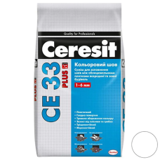Заповнювач швів Ceresit СЕ 33 Plus 100 (2 кг) білий