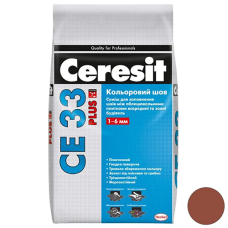 Заповнювач швів Ceresit СЕ 33 Plus 134 (2кг) клінкер