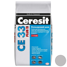 Заповнювач швів Ceresit СЕ 33 Plus 110 (2 кг) св.сірий