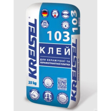 Клей для керамічної та керамогранітної плитки 103 Крайзель (Kreisel) 25 кг