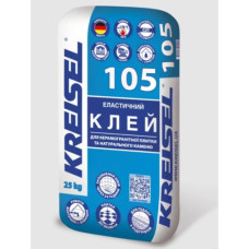 Еластичний клей для керамограніту і натурального каменю 105 Крайзель (Kreisel) 25 кг