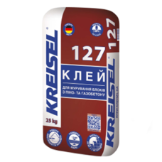 Клей для мурування блоків з піно- та газобетону Крайзель (Kreisel) 127, 25кг