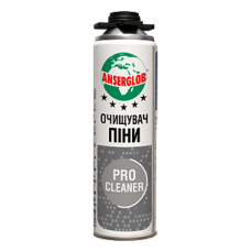 Очищувач монтажної піни ANSERGLOB PRO CLEANER, 400мл
