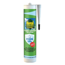 Рідкі цвяхи акрилові Hercul STRONG CLEAR (прозор.) (280 мл)