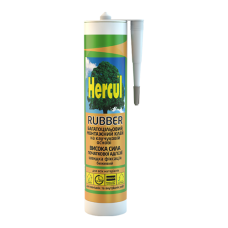 Монтажний багатоцільовий каучуковий клей "HERCUL RUBBER" бежевий (280 мл)